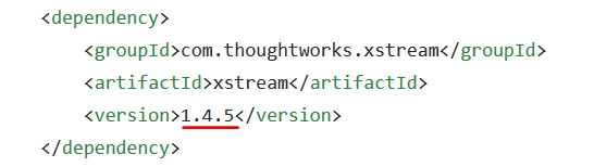 OWASP WebGoat using components with known vulnerabilities: Xstream 1.4.5